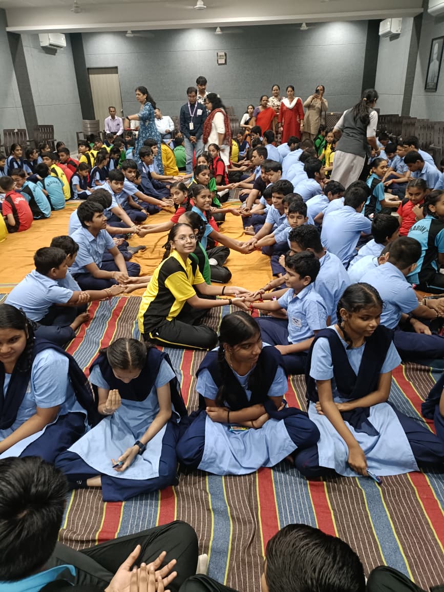 Raksha Bandhan celebration program organized by Prajapita Brahma Kumari University Date. 25-8-2026